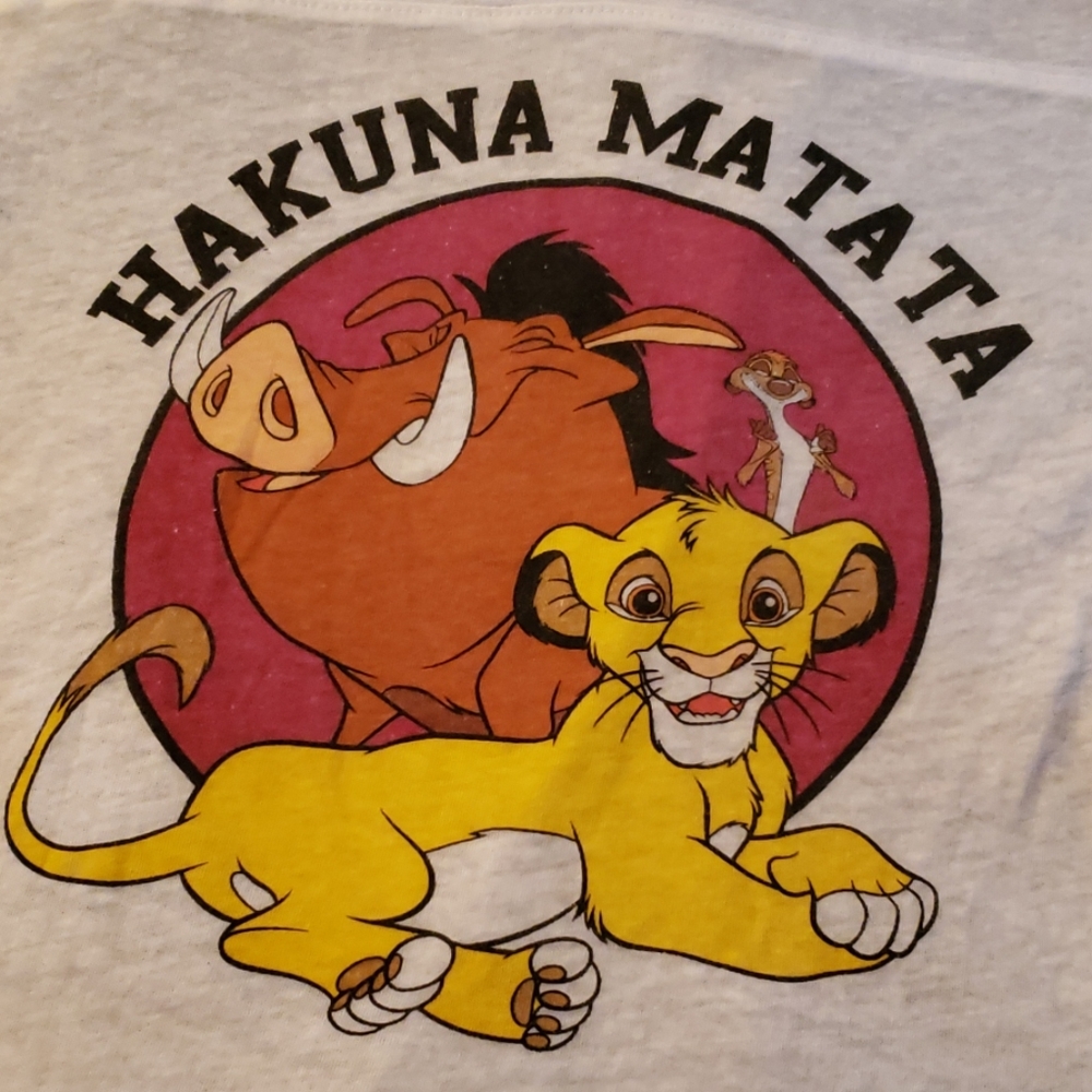 Juniors Disney hakuna maatta shirt